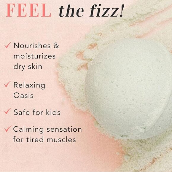 Handmade Cruelty Free 6 Large handmade Natural & Organic Bath Bombs - Picture 3 of 3